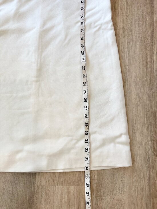 Valentino Ivory Silk Mini Dress Size 10 - Picture 5 of 10